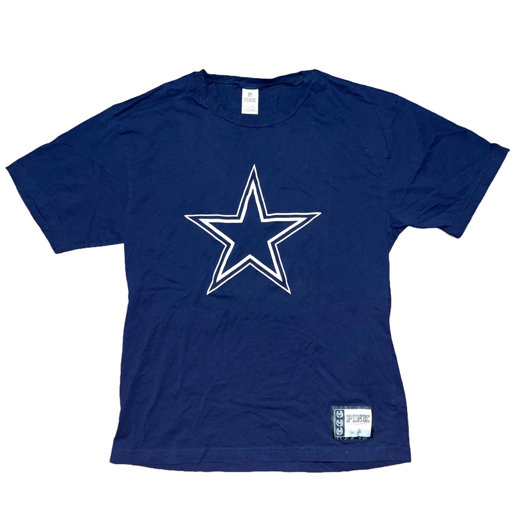 Victoria’s Secret VS PINK Dallas Cowboys NFL Oversized Shirt Y2K Lounge Sleep
